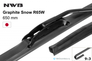 NWB Graphite Snow R65W