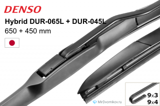 Denso Hybrid DUR-065L + Denso Hybrid DUR-045L